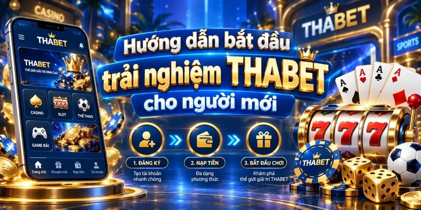 Các bước vào giải trí THABET đơn giản