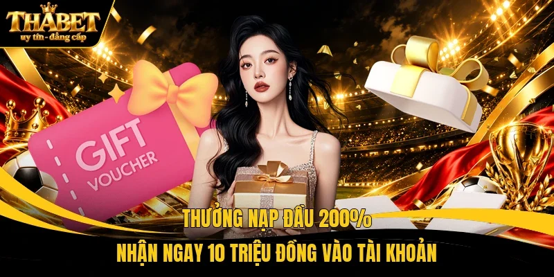 thưởng nạp đầu 200%